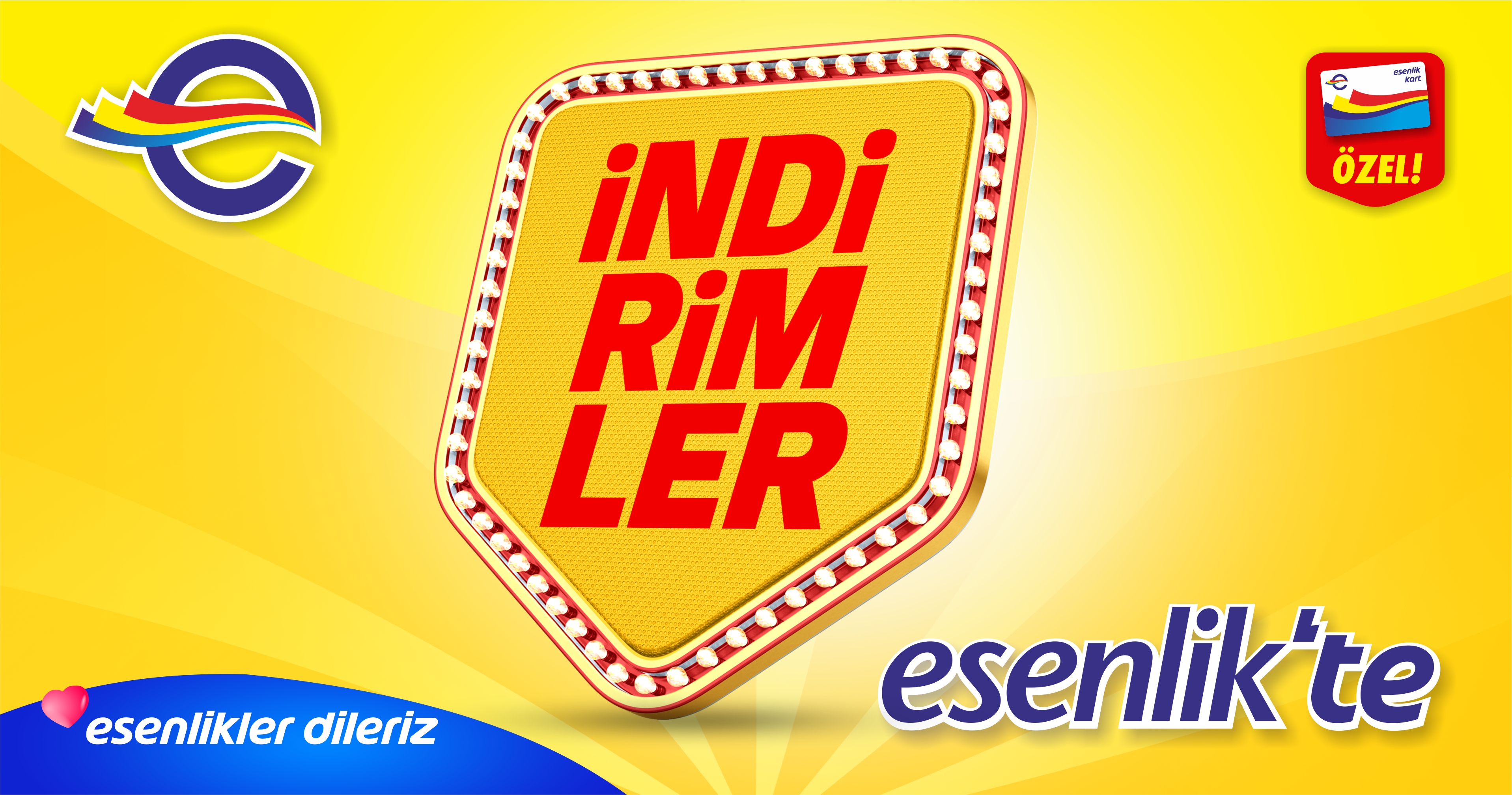 İndirimler Esenlik'te