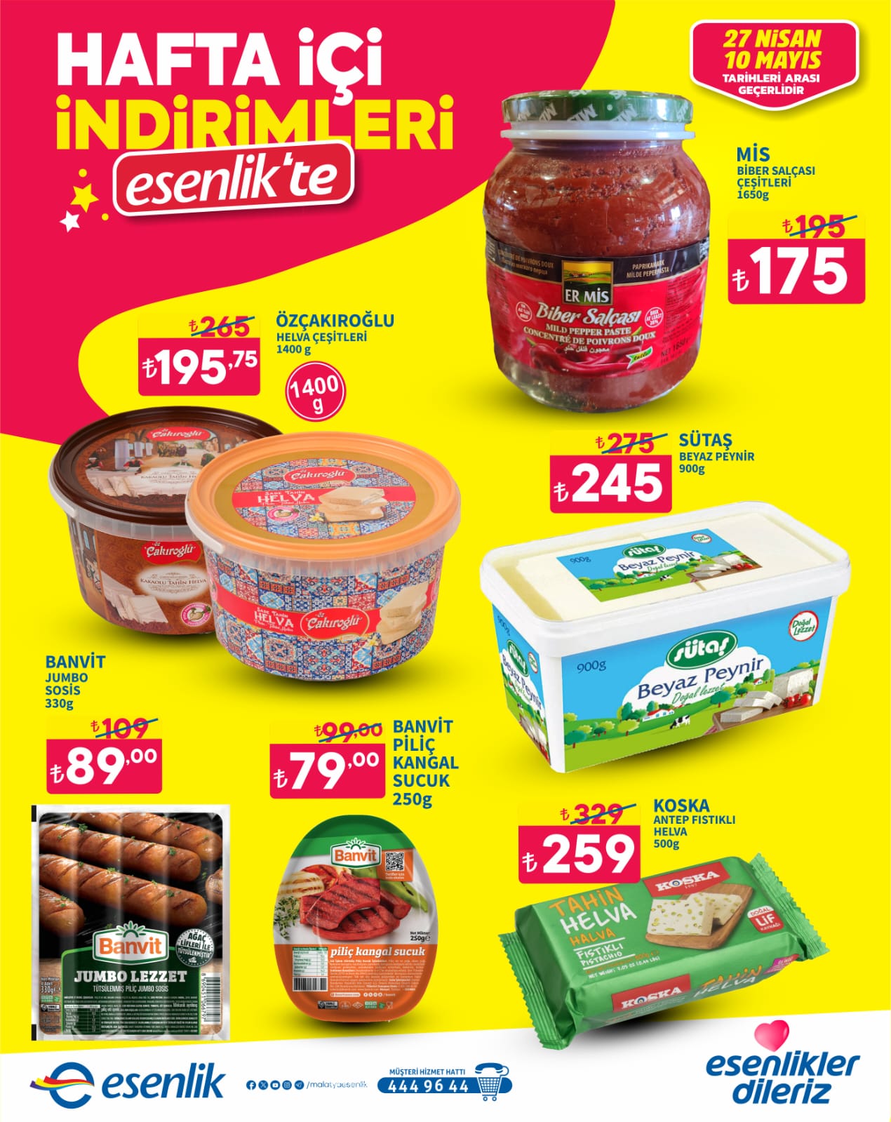 Hafta İçi İndirimleri